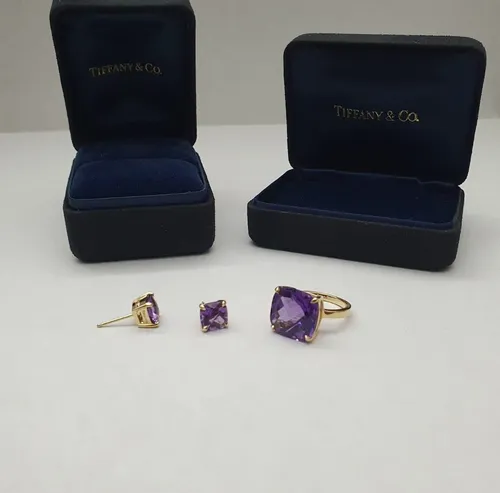 Anillo amatista tiffany sales