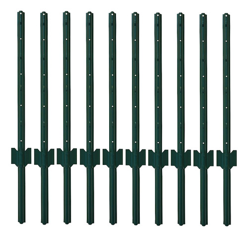 Mtb Sturdy Duty Fence Post U Post 3 Pies, Paquete De 10