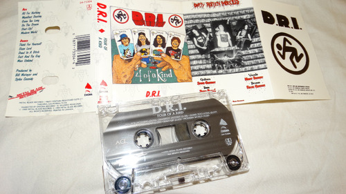 D.r.i. - 4 Of A Kind (metal Blade Enigma Records) (tape:ex -
