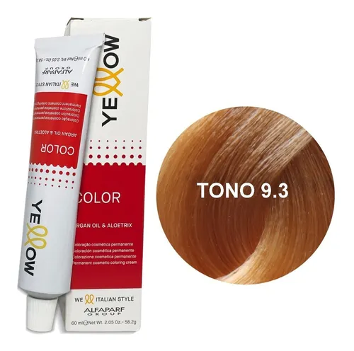 Yellow Color Tinte 9.3 - mL a $332