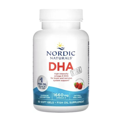 Omega 3 Dha Xtra Nordic Naturals 60 Caps