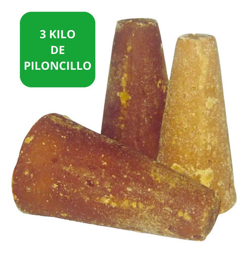 Bolsa De 3kg De Piloncillo Natural Endulzante Natural