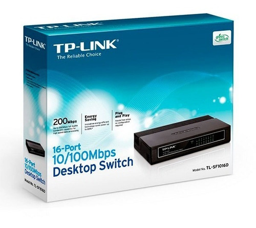 Switch Tp-link 10/100 16 Ports Tl-sf1016d