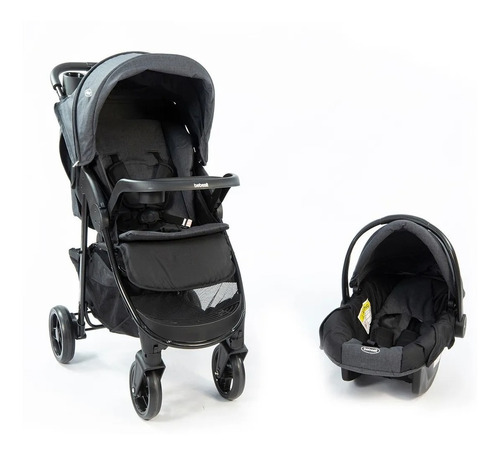 Coche Bebesit Sienna Rosado Con Baby Silla - Planeta Bebe