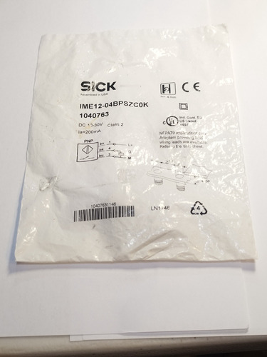 Ime12-04bpszcok Sensor Sick 1040763 Nuevo Oferta (Usado)