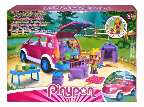 Juguete Pinypon Coche Camping