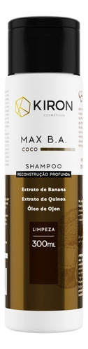 Shampoo Coco Reconstrução Profunda Max B.a. Kiron 300ml