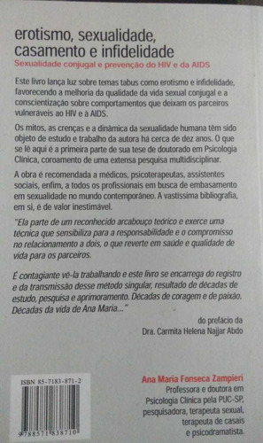 Erotismo, Sexualidade, Casamento E Infidelidade (Usado)