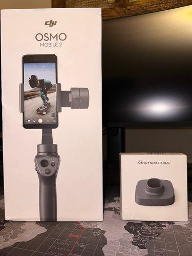 Dji Osmo Mobile 2 Estabilizador De Video Para Celular + Base Cinza-escuro (Usado)