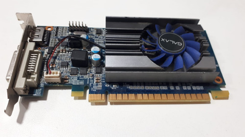 Placa Video Galax Geforce Gt 710 1gb Ddr3 64 Bits Hdmi/dvi-d (Usado)