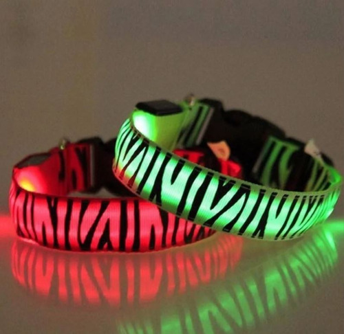 Collar Reflejante De Luz Para Perros Pequeños Y Gatos