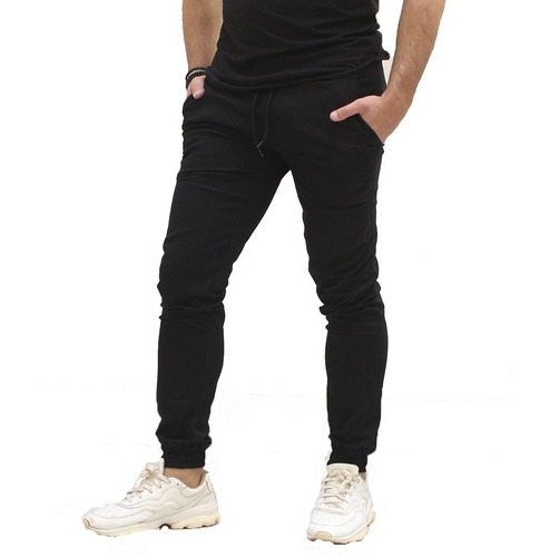 Imagen 3 de 7 de Jogger Gabardina Elastizada Liviana Con Cordón Calidad.