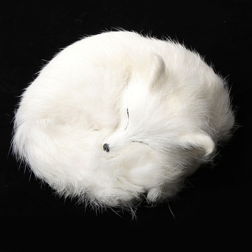 Simulación De Figuras De Animales Zorros De Peluche,