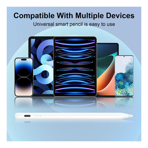 Pen Con Lápiz Óptico Para iPad, Lápiz De Lápiz Óptico Activo