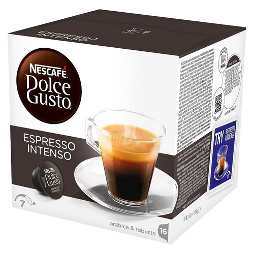 Capsulas Nescafé Dolce Gusto Espresso Intenso 16 Unidades