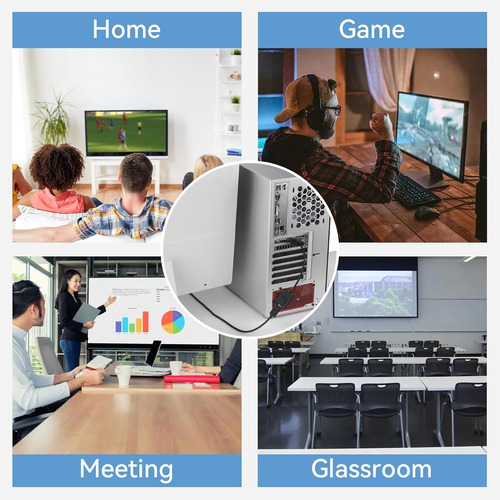 Vention Vga To Hdmi Adapter (pc Vga Source Output To Tv/m...