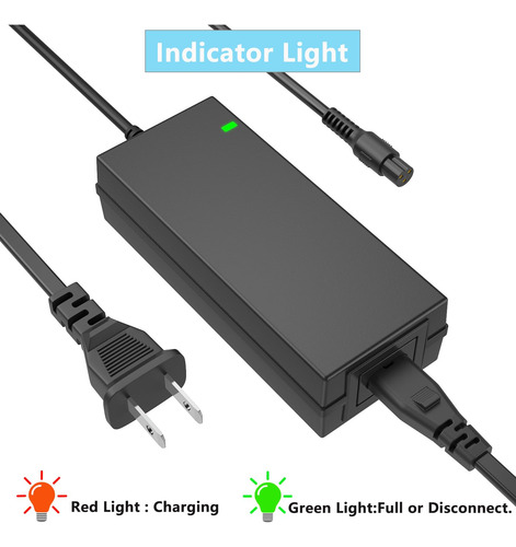 Adaptador De Corriente 42v 2a Para Scooter Eléctrico