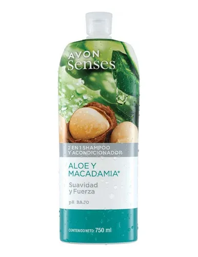 Shampoo 2 En 1 Macadamia Y Aloe - mL a $32