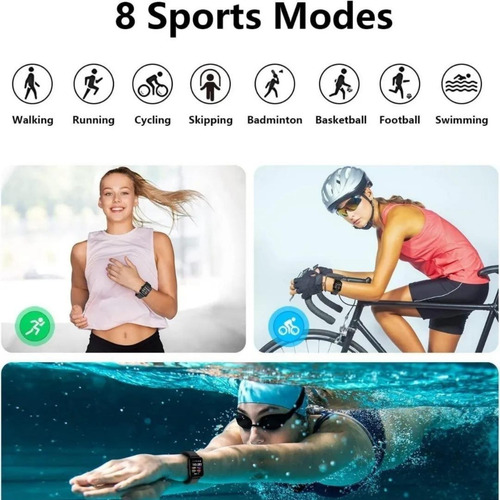 Imagen 8 de 10 de P22 Reloj Inteligente Smartwatch Ip67 Deporte Monitor Salud