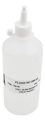 Fluxo Liquido Para Solda Branco 250ml