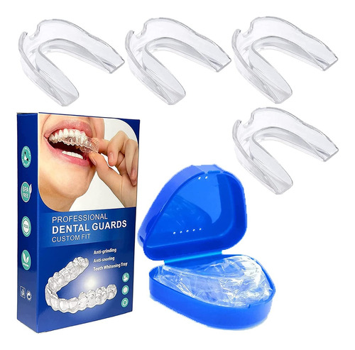 Set De 4 Protectores Dentales Bucales Paraiba Duerma Mejor