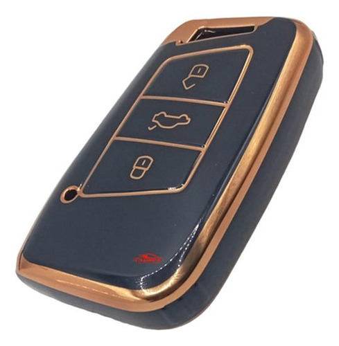 Funda Llave Vw Tiguan Nivus Tcross Taos Virtus Jetta A7 Tpu