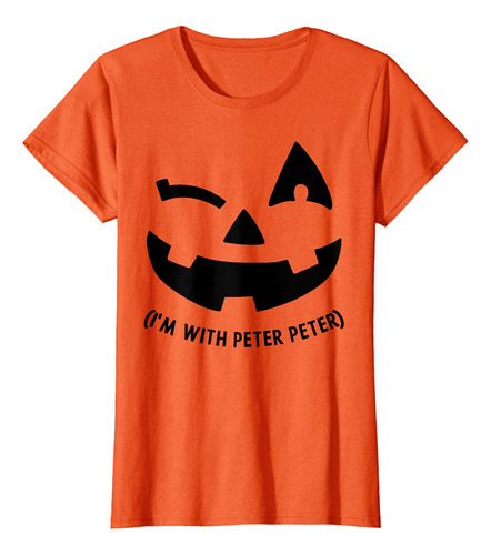 Estoy Con Peter Pareja Halloween Mujeres Adultas Su Camiseta