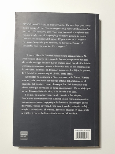 Gabriel Rolon - Cara A Cara (libro Usado) Exc (Usado)