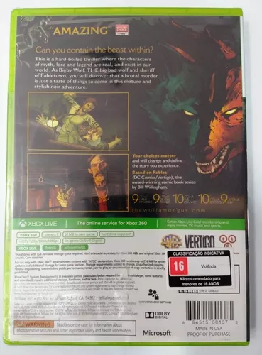 The Wolf Among Us - Xbox 360, Xbox 360