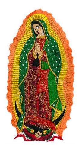 Bordado Virgen De Guadalupe Tipo Parche | Envío gratis