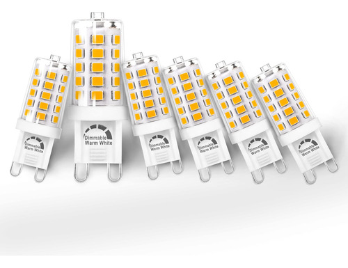 Bulbo Led De Heifymi G9 Dimmable 5w 2700k Blanco Cálido G9
