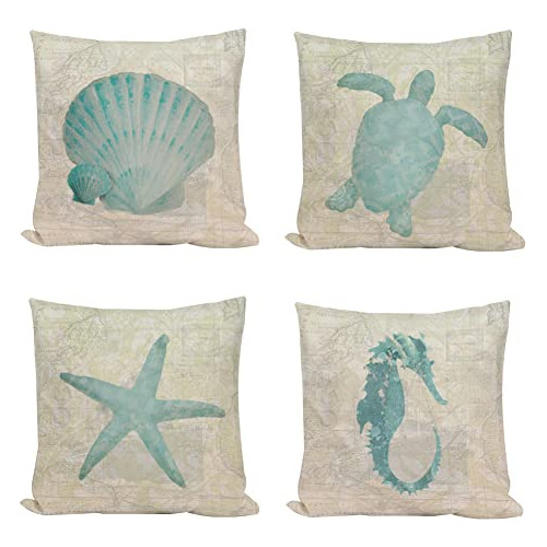 Fundas De Almohada Decorativas Exteriores Playa Ocean, ...