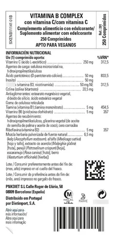 Solgar Complejo B Con Fórmula De Estrés De Vitamina C 250