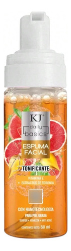 Skin Care Espuma Facial Kj Tonificante Hidratante Matificant