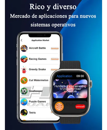 Hk9 Pro+ Smartwatch 2.02 Amoled Screen 230mah Sf32lb525