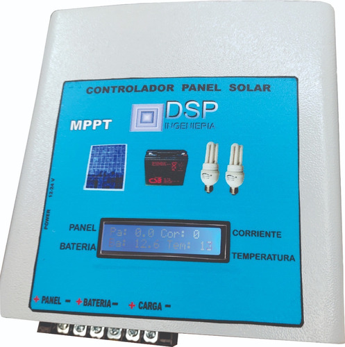 Regulador Controlador Carga  Bateria Panel Solar Mppt 30 Amp