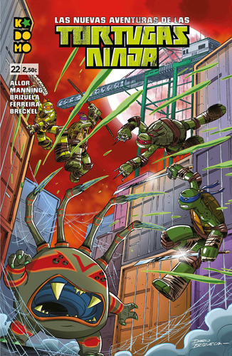 Las Nuevas Aventuras De Las Tortugas Ninja 22 - Allor  - *