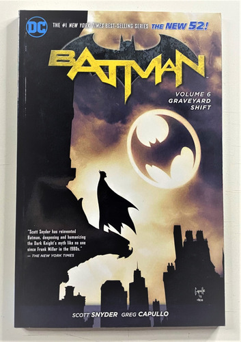 Batman Graveyard Shift Snyder Capullo Ingles Stock
