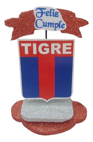 Club Tigre Adorno Combo Especial Cumpleaños Chirimbolos 