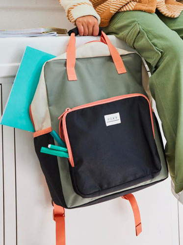 Mochila Better With Sun (gld0) Roxy Color Verde