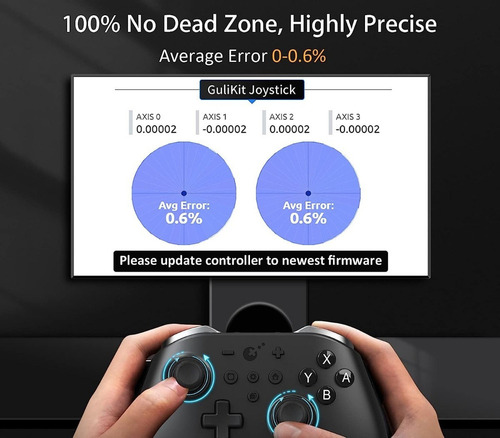 Mox Controlador De Juego Gulikit Kingkong 2 Pro Para Switch