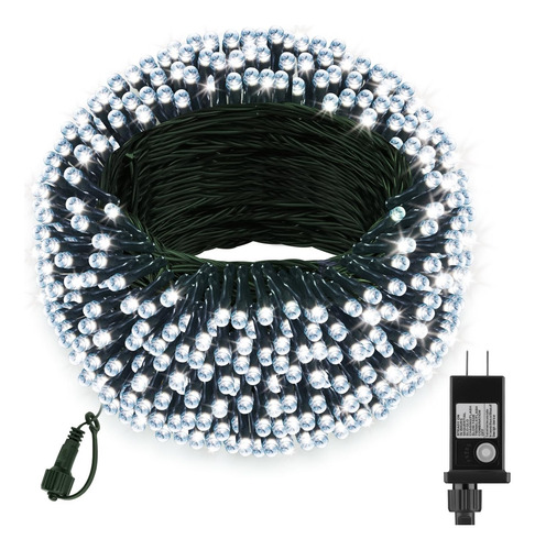Miniluces Led De 132 Pies Con Enchufe Y 8 Modos