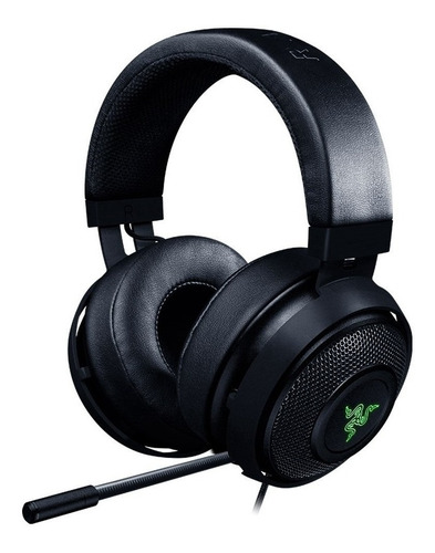 Auriculares gamer Razer Kraken 7.1 V2 black con luz LED