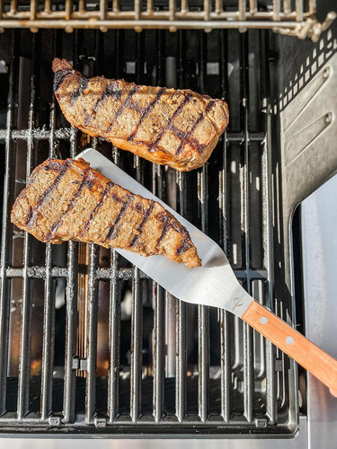 Pala Para Parrilla Palisandro Acero Inoxidable Küchenprofi Color Madera