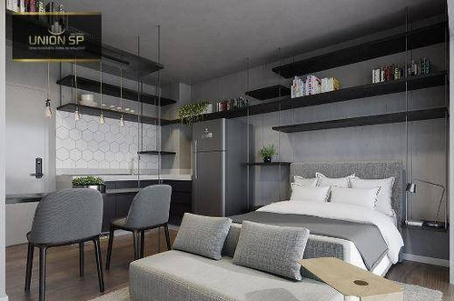 Imagem 9 de 9 de Studio Com 1 Dormitório À Venda, 21 M² Por R$ 490.000,00 - Cerqueira César - São Paulo/sp - St1545