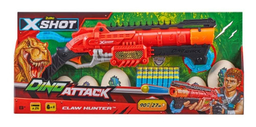 Lançador De Dardos - X-shot - Dino Attack - Claw Hunter - C