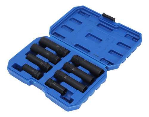 Conjunto De Chaves Lug Nut, 8 Peças, Soquete De 5/8 A 45/64