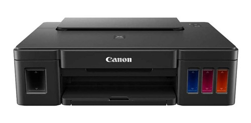 Imagen 1 de 4 de Impresora a color simple función Canon Pixma G1110 negra 110V/220V