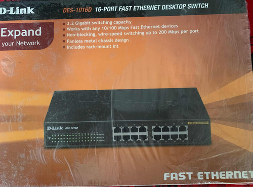 D-link Des-1016d Switch 16 Puertos Ethernet