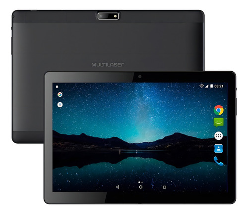 Tablet Lite 10" com rede móvel 8GB preto - Aceitável (Recondicionado)